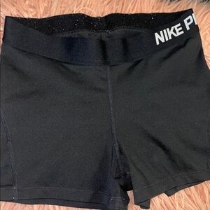 Nike Pro Women's Black Shorts